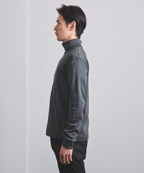 SUNSPEL（サンスペル）の「＜SUNSPEL（サンスペル）＞ スムース オフタートル（Tシャツ/カットソー・メンズ・ブラック/ダークグレー/ホワイト・LARGE/MEDIUM/SMALL）」の5枚目の写真