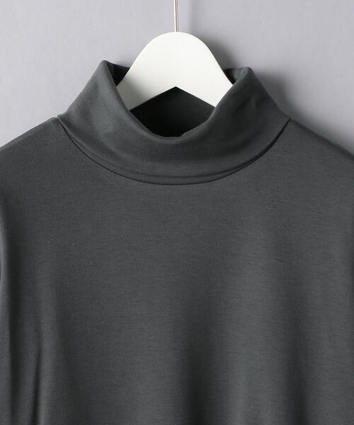 SUNSPEL（サンスペル）の「＜SUNSPEL（サンスペル）＞ スムース オフタートル（Tシャツ/カットソー・メンズ・ブラック/ダークグレー/ホワイト・LARGE/MEDIUM/SMALL）」の7枚目の写真