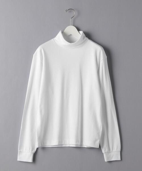 SUNSPEL（サンスペル）の「＜SUNSPEL（サンスペル）＞ スムース オフタートル（Tシャツ/カットソー・メンズ・ブラック/ダークグレー/ホワイト・LARGE/MEDIUM/SMALL）」の12枚目の写真