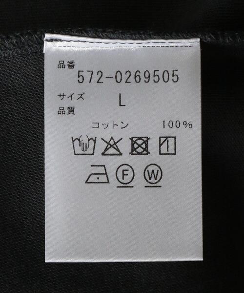 SUNSPEL（サンスペル）の「＜SUNSPEL（サンスペル）＞ スムース オフタートル（Tシャツ/カットソー・メンズ・ブラック/ダークグレー/ホワイト・LARGE/MEDIUM/SMALL）」の15枚目の写真