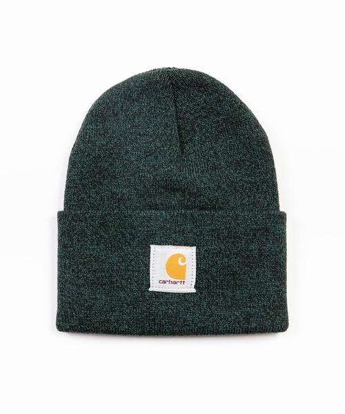 Carhartt（カーハート）の「【Carhartt/カーハート】Acrylic Watch Hat/アクリルウォッチハット / ニットキャップ（ニットキャップ/ビーニー・メンズ・ブラック/ダークブラウン/ネイビー/グレー/グリーン/ブラック×ホワイト・FREE）」の14枚目の写真