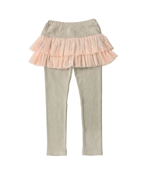 Bee des Bee（ビーデスビー）の「レギンス付き10分丈スカッツ（スカート・キッズ・グレー系その他2/グレー×ピンク/グレー×サックスブルー/グレー系その他/ブラック系その他/ブラック×ピンク/チャコールグレー×パープル/ブラック×グリーン/ブラック系その他2/ブラック×パープル・110cm/100cm/120cm/130cm/140cm/150cm）」の15枚目の写真