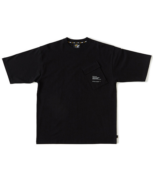 FAT(エフエイティー)の「PKT(Tシャツ/カットソー・メンズ・ブラック/グリーン/ホワイト・FAT(XL)/SKINNY(L)/JUMBO(XXL)/TITCH(M))」の1枚目の写真