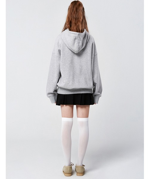 KIRSH(キルシー)の「【KOREA KIRSH オリジナルライン】『KIRSH/キルシー』ARCH LOGO CHERRY HOODIE/アーチロゴ チェリー フーディー(パーカー・レディース・グレー/ブラック・FREE)」の12枚目の写真