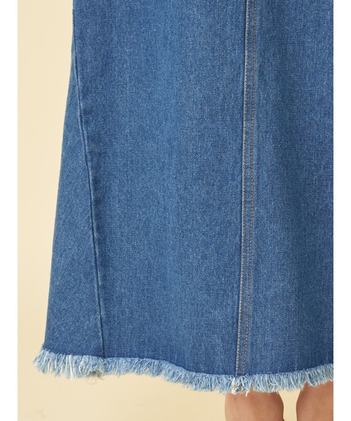 ROYAL PARTY(ロイヤルパーティー)の「サイドタックフレアスカート(スカート・レディース・オレンジ/パープル/ネイビー・MEDIUM/SMALL)」の20枚目の写真