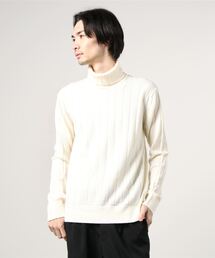 メンズのニット セーター ホワイト 白色系 タートルネック ハイネック ファッション通販 Zozotown