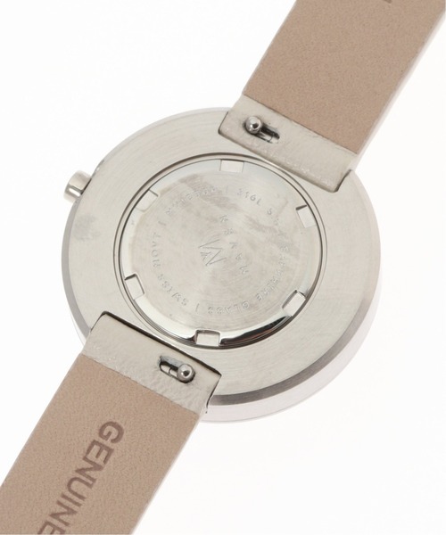 Mavenwatches（マベンウォッチズ）の「MAVEN SMOKE GREEN OFFWHITE MN 28mm（アナログ腕時計・レディース・シルバー・FREE）」の11枚目の写真