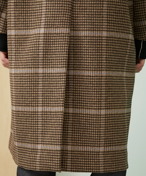 チェックオーバーサイズチェスターコート（チェスターコート）｜UNITED