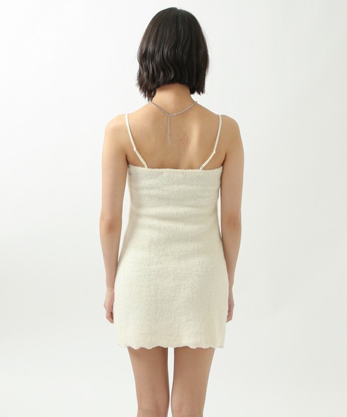 ALAND（エーランド）の「curetty／カーディガンセットワンピース　2930663（ワンピース・レディース・アイボリー/ブラック・SMALL）」の5枚目の写真