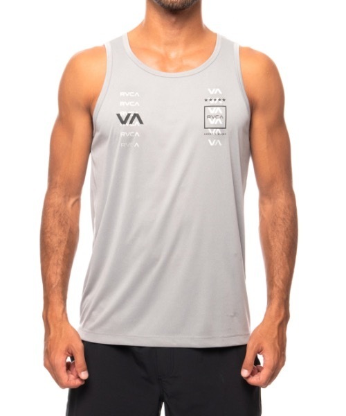 Rvca Sport メンズ Double Down Hb Tank ラッシュガード 21年春夏モデル ルーカ 水着 タンクトップ ノースリーブ ジム ヨガ フィットネス ランニング Rvca Sport メンズ Double Down Hb Tank ラッシュガード 21年春夏モデル ルーカ 水着 タンクトップ ノースリーブ ジム ヨガ フィットネス ランニング