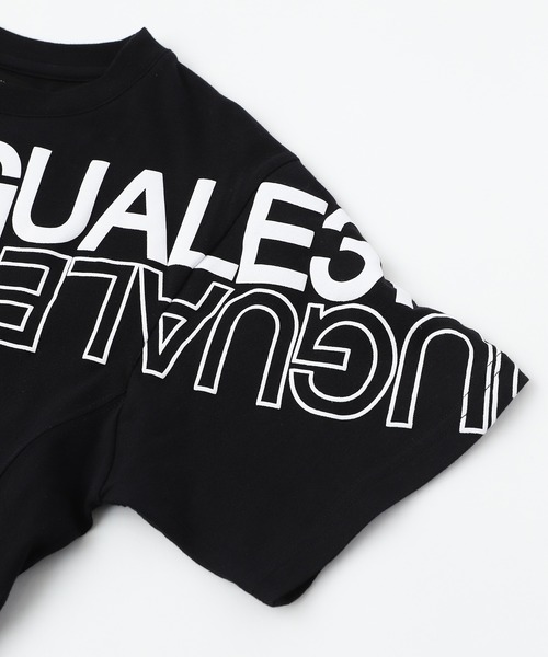 1piu1uguale3 RELAX(ウノピュウノウグァーレトレリラックス)の「【1PIU1UGUALE3 RELAX】ダブルロゴ半袖Tシャツ / UST-21001(Tシャツ/カットソー・メンズ・ホワイト/ブラック・SMALL/MEDIUM/LARGE/X-LARGE)」の16枚目の写真