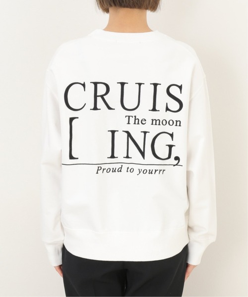 AP STUDIO(エーピーストゥディオ)の「エンブロイダリースウェットプルオーバー(Tシャツ/カットソー・レディース・ブラック・FREE)」の2枚目の写真