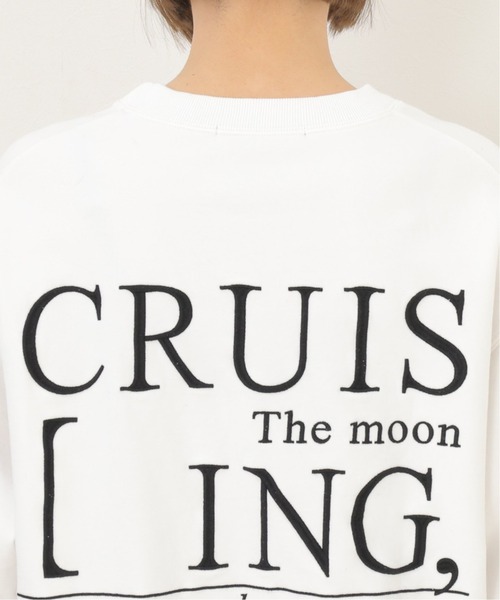 AP STUDIO(エーピーストゥディオ)の「エンブロイダリースウェットプルオーバー(Tシャツ/カットソー・レディース・ブラック・FREE)」の12枚目の写真