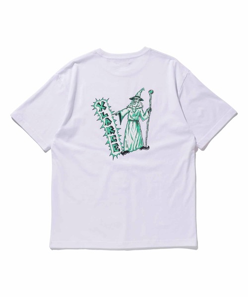 XLARGE（エクストララージ）の「S/S TEE WIZARD（Tシャツ/カットソー・メンズ・ホワイト/グリーン/ブラック・M/S/XL/L）」の9枚目の写真