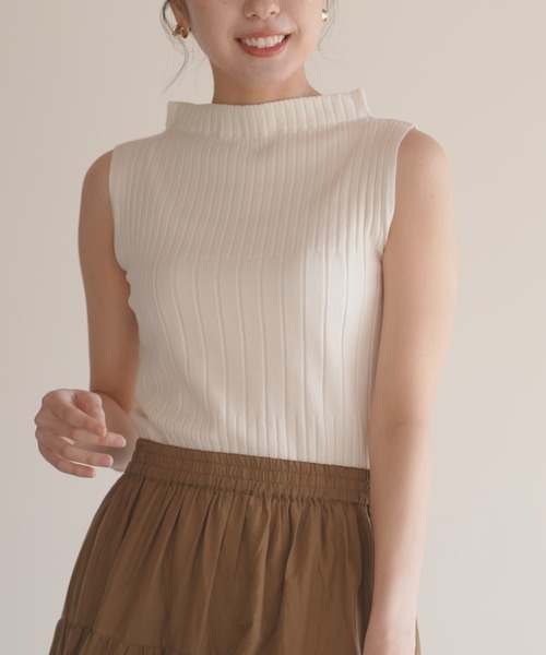 リブノースリーブプルオーバー タンクトップ Rps アールピーエス のファッション トップス タンクトップ セール