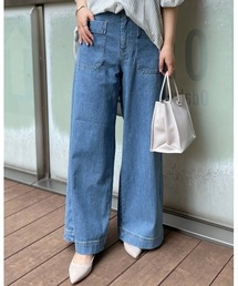 RIVE DROITE | サイドポケットデニムパンツ(デニムパンツ)