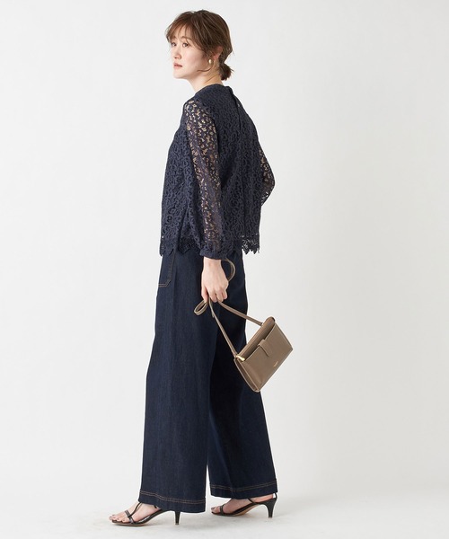 RIVE DROITE（リヴドロワ）の「シーズン問わず楽しめる　サイドポケットデニムパンツ（デニムパンツ・レディース・ブルー/ネイビー・36/38）」の12枚目の写真