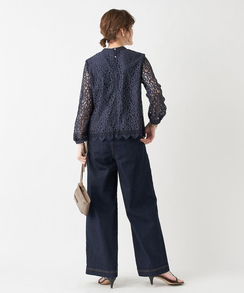 RIVE DROITE（リヴドロワ）の「シーズン問わず楽しめる　サイドポケットデニムパンツ（デニムパンツ・レディース・ブルー/ネイビー・36/38）」の19枚目の写真