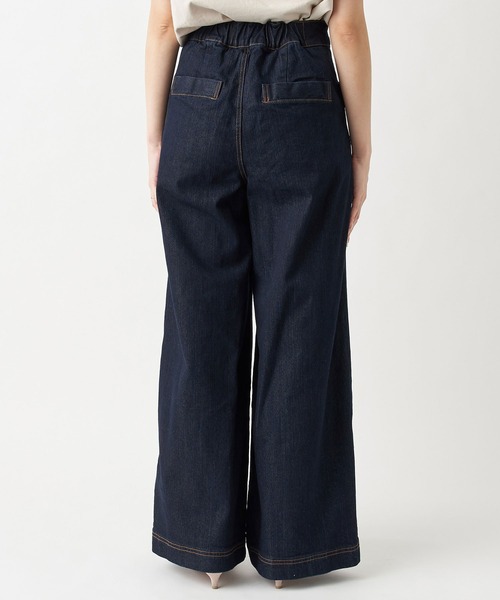 RIVE DROITE（リヴドロワ）の「シーズン問わず楽しめる　サイドポケットデニムパンツ（デニムパンツ・レディース・ブルー/ネイビー・36/38）」の16枚目の写真