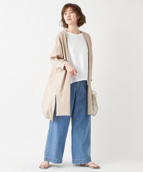 RIVE DROITE（リヴドロワ）の「シーズン問わず楽しめる　サイドポケットデニムパンツ（デニムパンツ・レディース・ブルー/ネイビー・36/38）」の14枚目の写真