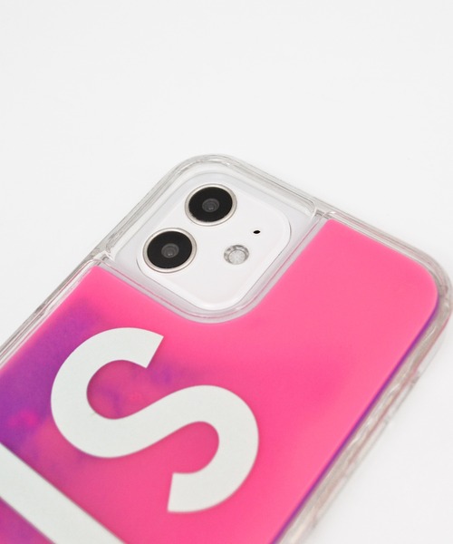 SLY（スライ）の「iPhone13 iPhone12 iPhone12Pro iPhone12mini iPhone12ProMax ケース SLY [ネオンサンド/LOGO]（スマホケース/カバー・レディース・ブラック/ピンク・C/D/B/K）」の14枚目の写真
