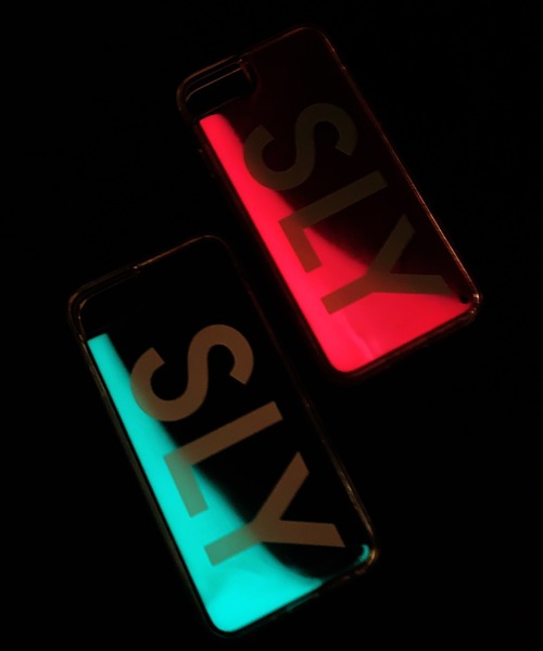 SLY（スライ）の「iPhone13 iPhone12 iPhone12Pro iPhone12mini iPhone12ProMax ケース SLY [ネオンサンド/LOGO]（スマホケース/カバー・レディース・ブラック/ピンク・C/D/B/K）」の16枚目の写真