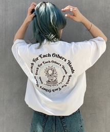 PBLIM | 【PAGEBOYLIM】サークルフラワーT(Tシャツ/カットソー)