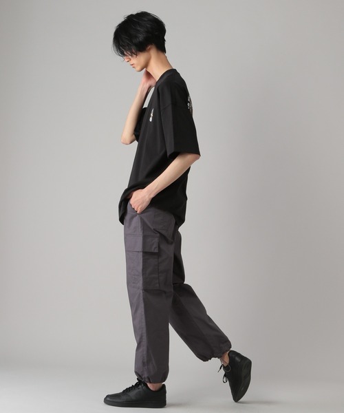 PBLIM（ページボーイリム）の「【PAGEBOYLIM】サークルフラワーT（Tシャツ/カットソー・レディース・ブラック/オフホワイト・MEDIUM/LARGE）」の14枚目の写真