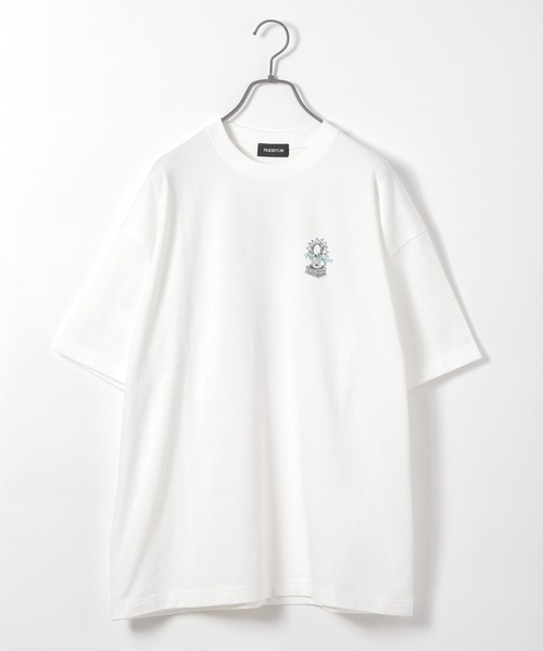 PBLIM（ページボーイリム）の「【PAGEBOYLIM】サークルフラワーT（Tシャツ/カットソー・レディース・ブラック/オフホワイト・MEDIUM/LARGE）」の16枚目の写真