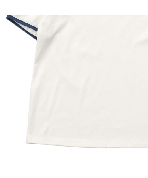 select MOCA(セレクトモカ)の「2021 SS パイピングデザインカラーTシャツ(Tシャツ/カットソー・レディース・ホワイト/ブルー/グリーン・FREE)」の22枚目の写真