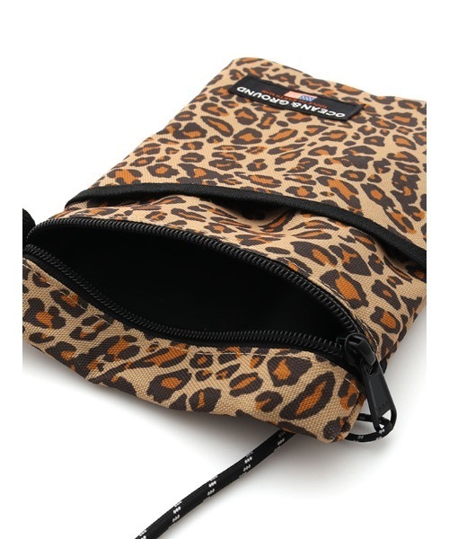 Ocean&Ground（オーシャン&グラウンド）の「レオパ－ドミニサコッシュ（ボディバッグ/ウエストポーチ・キッズ・ベージュ・FREE）」の9枚目の写真
