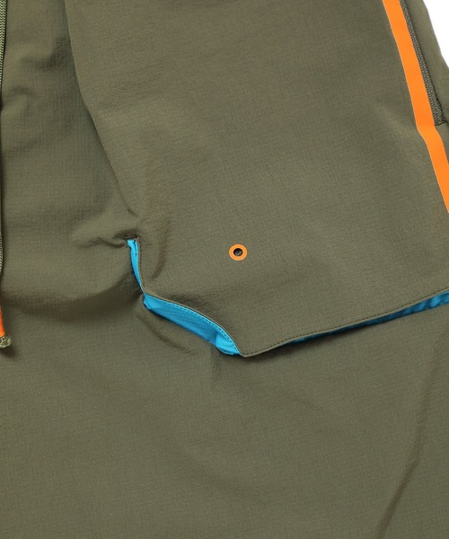 SIVA（シヴァ）の「SIVA シヴァ / SEAM-LINE LAYERED SHORTS シームラインレイヤードショーツ / 21C-S-02-04（その他パンツ・メンズ・カーキ/ブラック・2/3）」の9枚目の写真