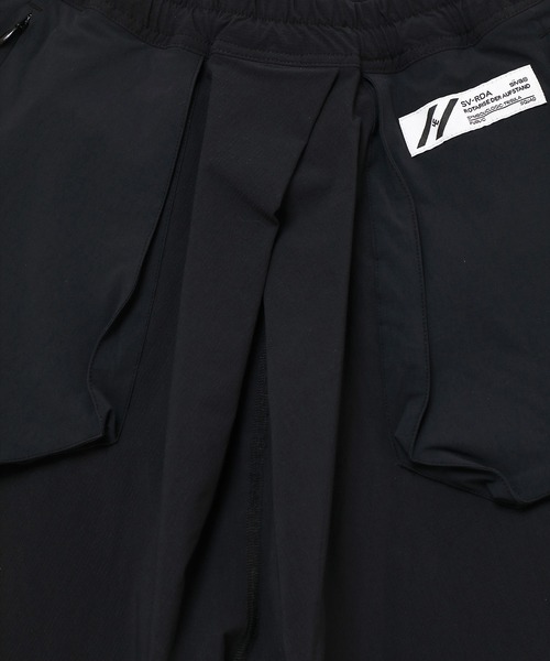 SIVA（シヴァ）の「SIVA シヴァ / SEAM-LINE LAYERED SHORTS シームラインレイヤードショーツ / 21C-S-02-04（その他パンツ・メンズ・カーキ/ブラック・2/3）」の21枚目の写真