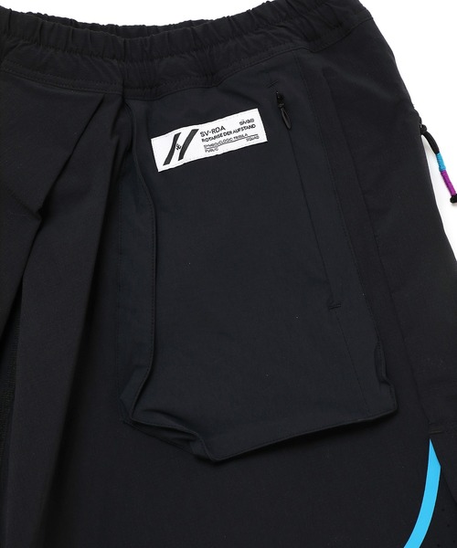 SIVA（シヴァ）の「SIVA シヴァ / SEAM-LINE LAYERED SHORTS シームラインレイヤードショーツ / 21C-S-02-04（その他パンツ・メンズ・カーキ/ブラック・2/3）」の22枚目の写真