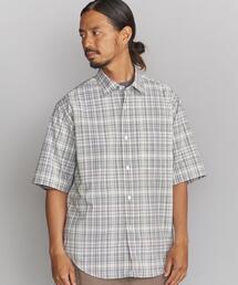 BEAUTY&YOUTH UNITED ARROWS | BY T/W チェック  テーパード シャツ(シャツ/ブラウス)