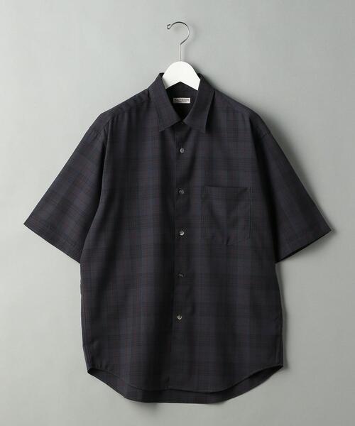 BEAUTY&YOUTH UNITED ARROWS（ビューティーアンドユースユナイテッドアローズ）の「BY T/W チェック  テーパード シャツ（シャツ/ブラウス・メンズ・オフホワイト/ダークグレー・SMALL/MEDIUM/LARGE/X-LARGE）」の7枚目の写真