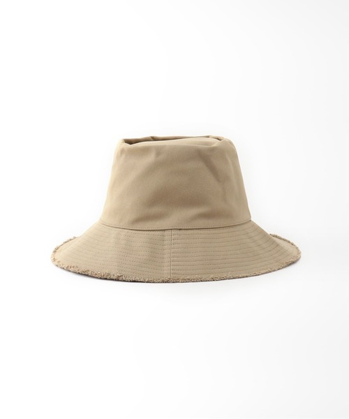 Odds（オッズ）の「ODDS コットンフリンジハット（ハット・レディース・アイボリー/ベージュ・FREE）」の4枚目の写真