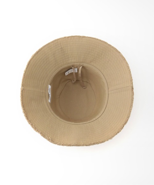 Odds（オッズ）の「ODDS コットンフリンジハット（ハット・レディース・アイボリー/ベージュ・FREE）」の7枚目の写真