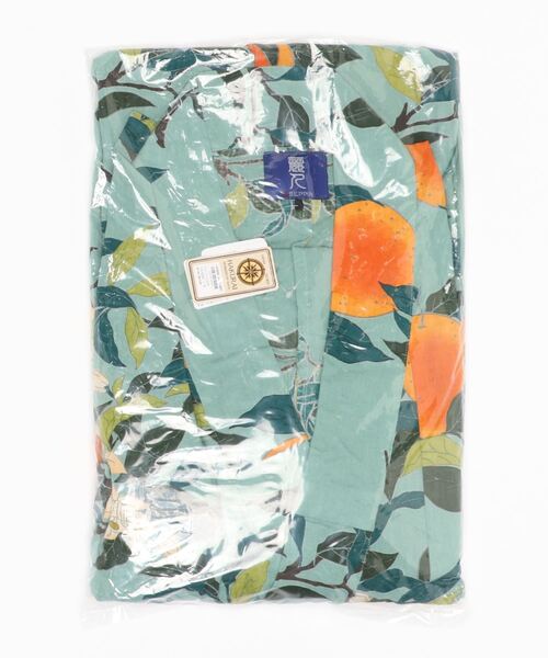 カヤ(カヤ)の「【カヤ】手捺染 対丈浴衣 夏蜜柑(浴衣・レディース・グリーン×オレンジ・FREE)」の2枚目の写真