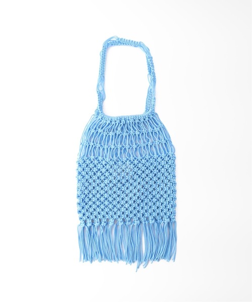 EDIT. FOR LULU(エディットフォールル)の「KECH フリンジ BAG(トートバッグ・レディース・ピンク/イエロー/ブルー系その他・FREE)」の11枚目の写真