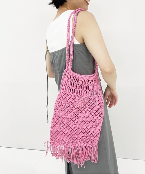 EDIT. FOR LULU(エディットフォールル)の「KECH フリンジ BAG(トートバッグ・レディース・ピンク/イエロー/ブルー系その他・FREE)」の13枚目の写真