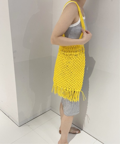 EDIT. FOR LULU(エディットフォールル)の「KECH フリンジ BAG(トートバッグ・レディース・ピンク/イエロー/ブルー系その他・FREE)」の16枚目の写真