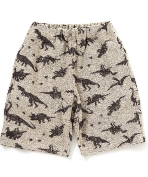 BREEZE（ブリーズ）の「ダイナソーパイルパンツ 5分丈（その他パンツ・キッズ・ライム/ベージュ・120/110/140/130/90/80/100）」の6枚目の写真