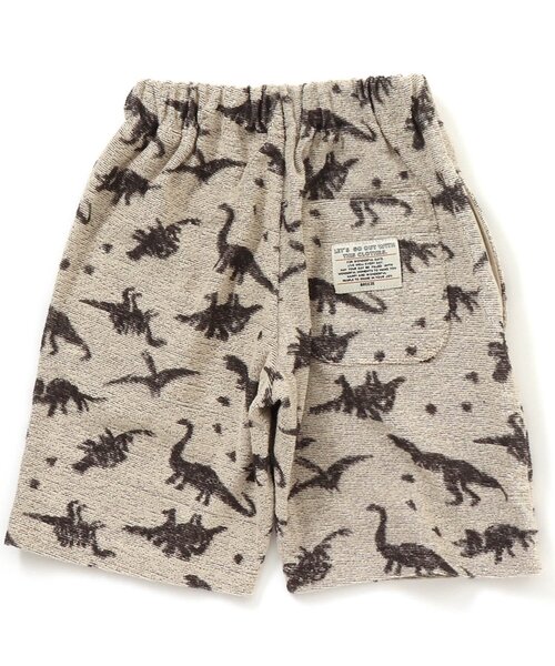 BREEZE（ブリーズ）の「ダイナソーパイルパンツ 5分丈（その他パンツ・キッズ・ライム/ベージュ・120/110/140/130/90/80/100）」の7枚目の写真