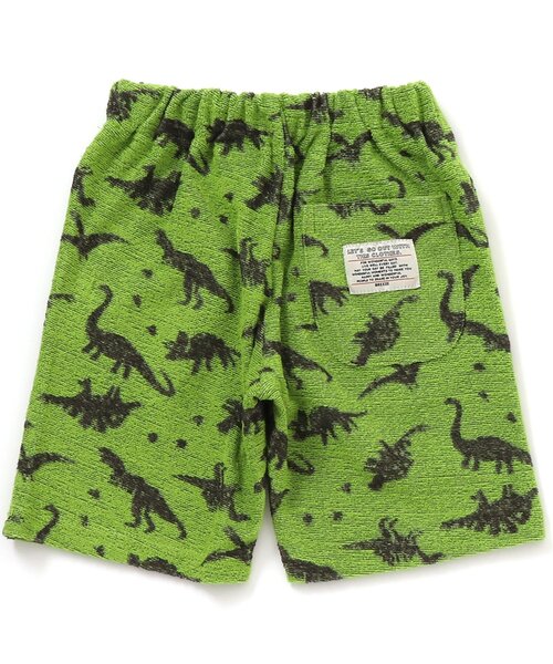 BREEZE（ブリーズ）の「ダイナソーパイルパンツ 5分丈（その他パンツ・キッズ・ライム/ベージュ・120/110/140/130/90/80/100）」の8枚目の写真