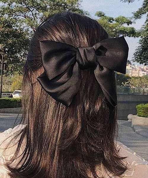 juweel（ユウェル）の「ワンタッチドットリボンヘアピン（バレッタ/ヘアクリップ・レディース・A/I/F/G/E/B/J/D/L/C/K/H・FREE）」の3枚目の写真