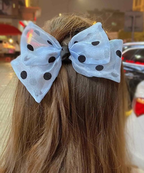 juweel（ユウェル）の「ワンタッチドットリボンヘアピン（バレッタ/ヘアクリップ・レディース・A/I/F/G/E/B/J/D/L/C/K/H・FREE）」の12枚目の写真