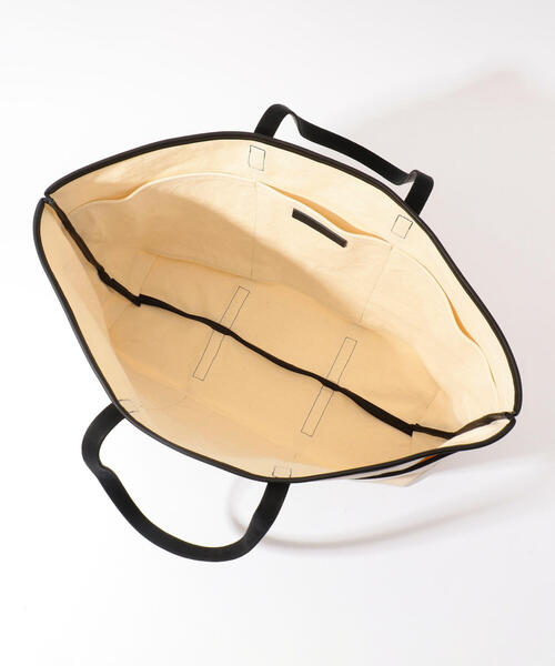 TOMORROWLAND （トゥモローランド）の「【別注】AMIACALVA×TOMORROWLAND キャンバストート（トートバッグ・メンズ・ホワイト・FREE）」の10枚目の写真