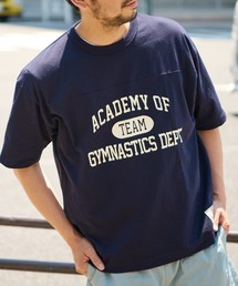 CIAOPANIC TYPY | USAコットンカレッジプリントフットボールTee(Tシャツ/カットソー)