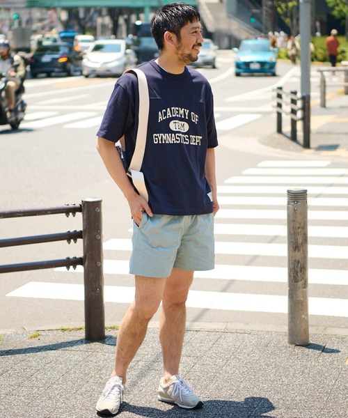 CIAOPANIC TYPY（チャオパニックティピー）の「USAコットンカレッジプリントフットボールTee（Tシャツ/カットソー・メンズ・ブラック/オフホワイト/ゴールド/グリーン・SMALL/MEDIUM/LARGE/X-LARGE）」の5枚目の写真